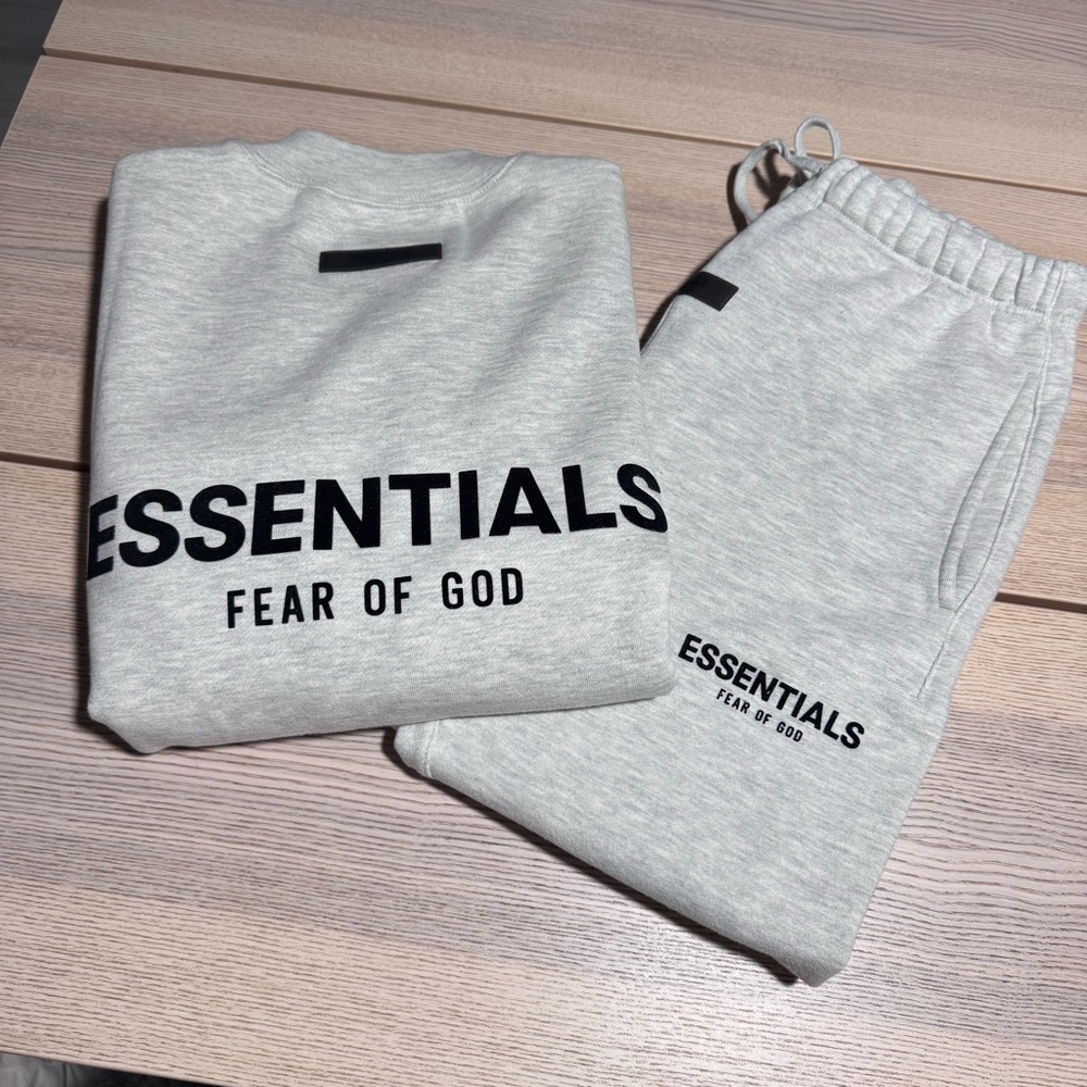 Fear of God Essentials Off-White Relaxed Lounge Set